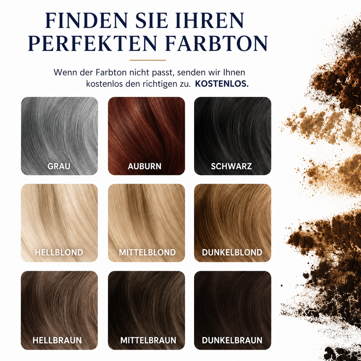 Kallveo HairCover™ Haar-Kaschierpuder – 1 KAUFEN, 2 ERHALTEN